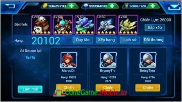 BangBang Mobile 105 - Đấu trường Tank Online
